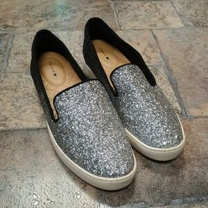 Birdies The Swift Glitter Ombre Slip On Shoes Size 7.5